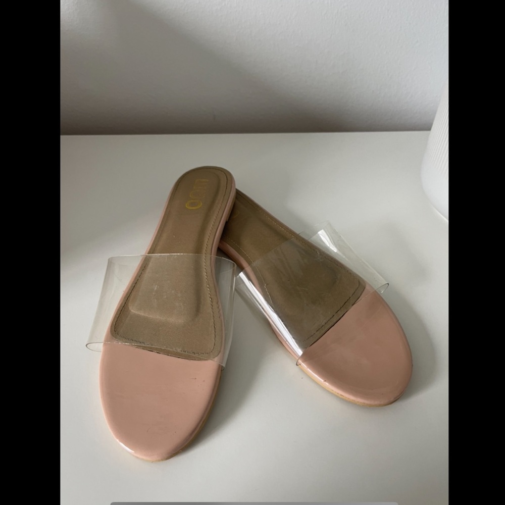 EGO clear strap sandal - size 10
